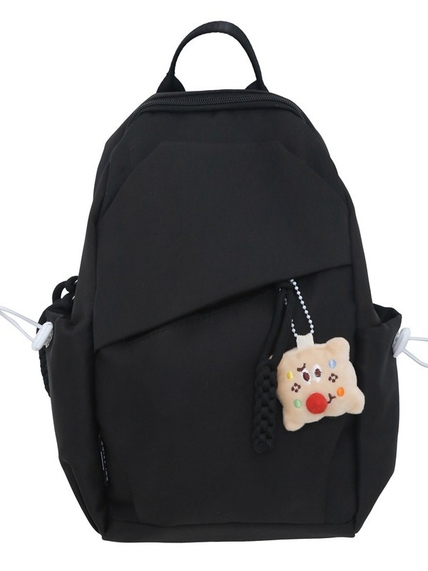 Dicarlo najlonska crossbody torba s vertikalnim kvadratnim oblikom, unutarnji džep sa zatvaračem, urbani minimalistički stil