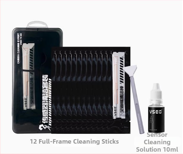 CMOS/CCD jutiklio valymo lazdelė – Vsgo/Weigao, mikropluoštas, Full-Frame, APS-C ir 4/3 DSLR, OEM pritaikymas
