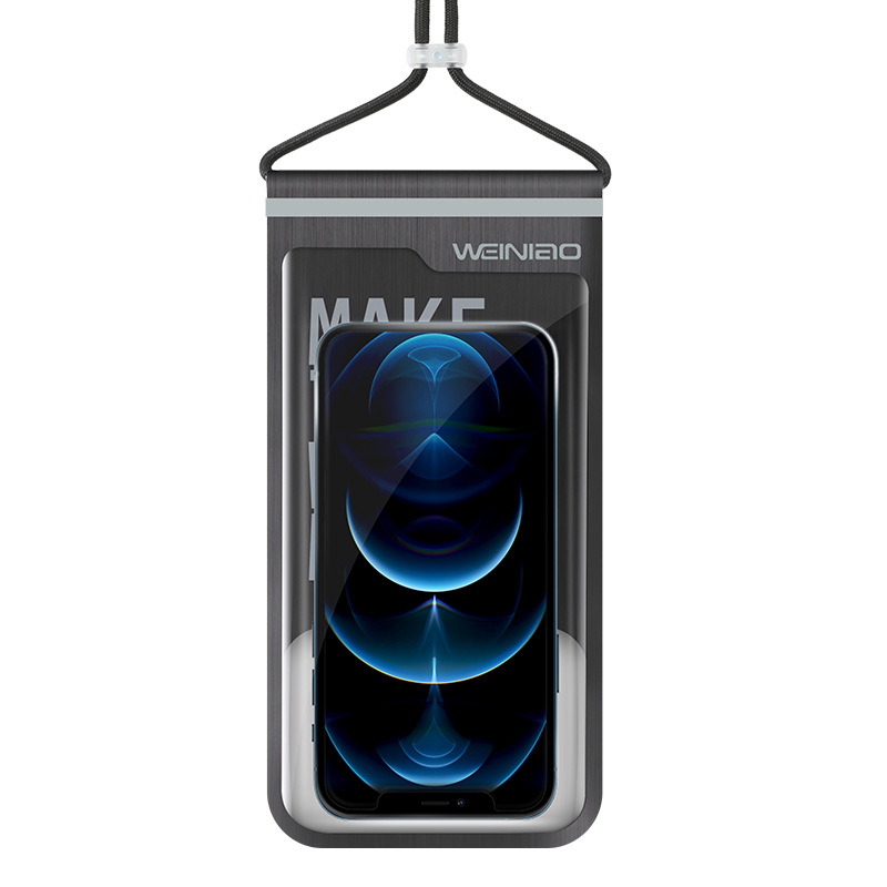 Kültéri vízálló telefon tok PU+TPU, lebegő, érintőképernyő, kompatibilis a legtöbb okosteleffel, úszáshoz, búvárkodáshoz és szabadtéri tevékenységekhez