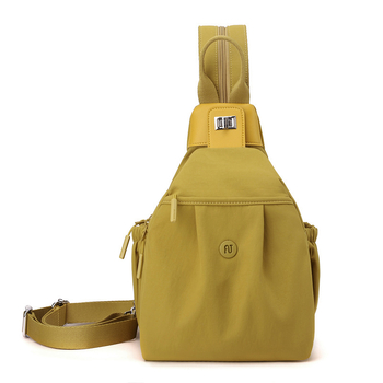 Aotian sokoldalú női táska - kültéri utcai stílus, Oxford anyag, cipzáras zárás, vízpalack zseb, rejtett cipzáras belső zseb