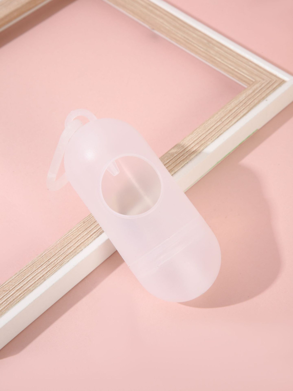 Biodegradábilis kutyapiszok zacskók, tekercsben, PE+EPI anyagú, vastagított, hordozható készlet