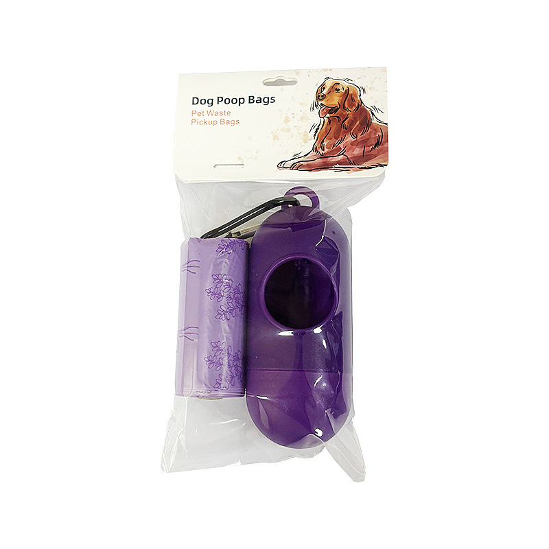 Τσάντες αποβλήτων κατοικίδιων με επίπεδο στόμιο, HDPE+D2W υλικό, παχυσμένες