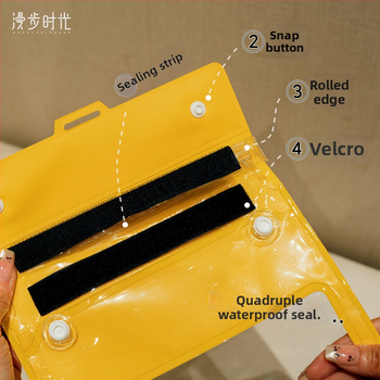 Vodootporna vrećica za telefon – PVC materijal, velika zapremina, otisak loga: Da, kompatibilno s data kabelom, mobilnim telefonom, USB flash pogonom, ključem, certifikat (za plivanje, putovanja, ronjenje, planinarenje)