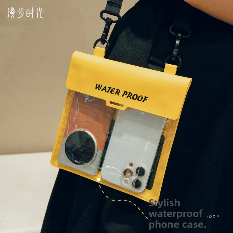 Vodootporna vrećica za telefon – PVC materijal, velika zapremina, otisak loga: Da, kompatibilno s data kabelom, mobilnim telefonom, USB flash pogonom, ključem, certifikat (za plivanje, putovanja, ronjenje, planinarenje)