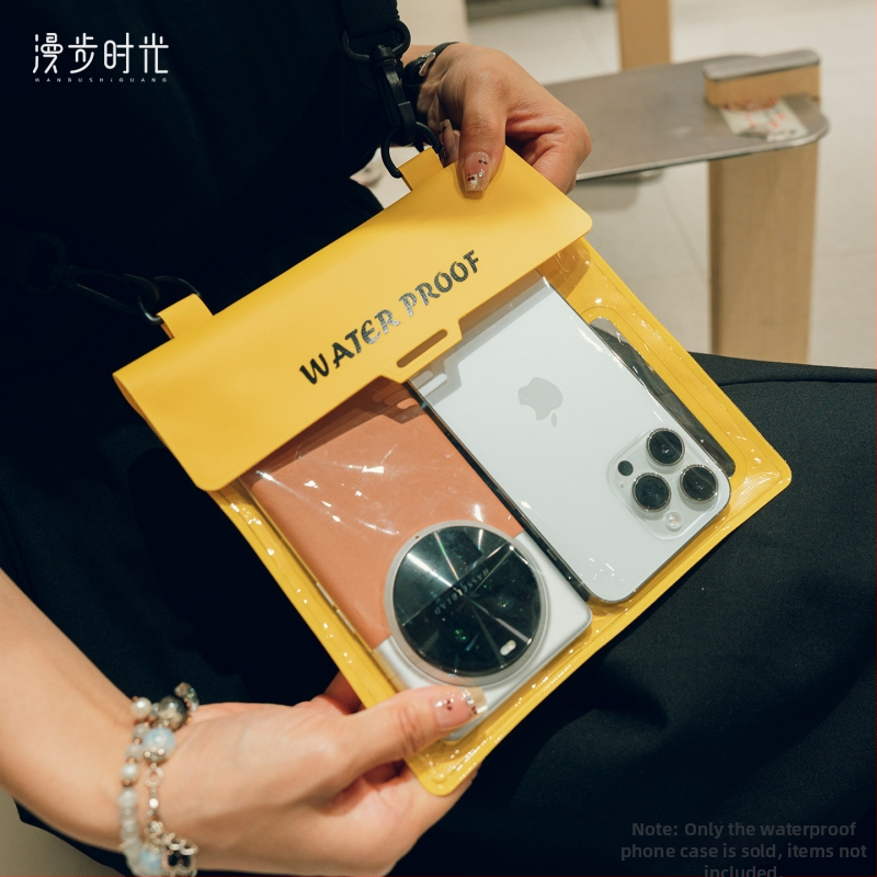 Vodootporna vrećica za telefon – PVC materijal, velika zapremina, otisak loga: Da, kompatibilno s data kabelom, mobilnim telefonom, USB flash pogonom, ključem, certifikat (za plivanje, putovanja, ronjenje, planinarenje)