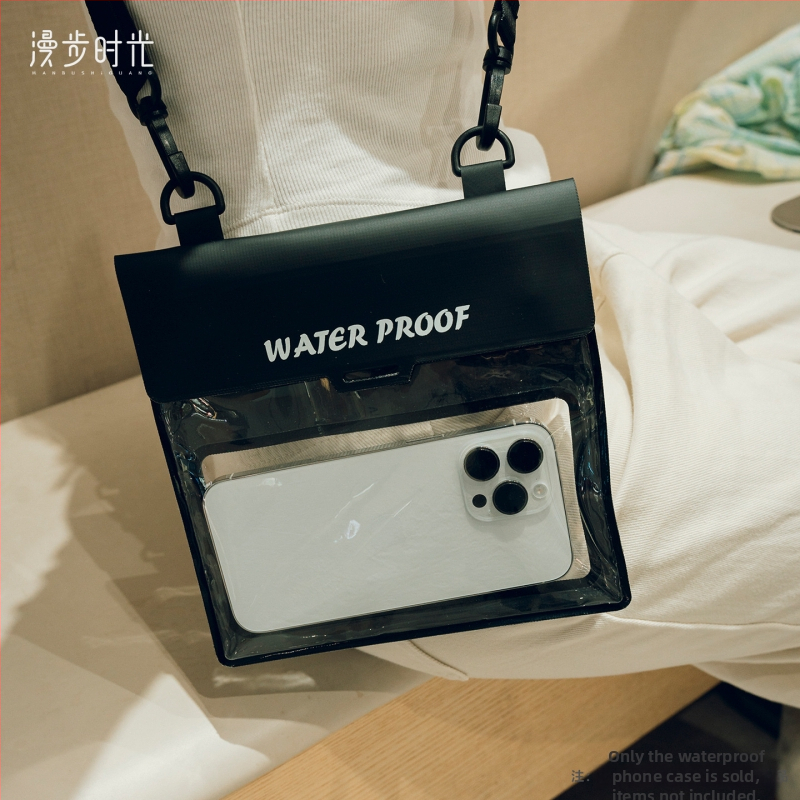 Vodootporna vrećica za telefon – PVC materijal, velika zapremina, otisak loga: Da, kompatibilno s data kabelom, mobilnim telefonom, USB flash pogonom, ključem, certifikat (za plivanje, putovanja, ronjenje, planinarenje)