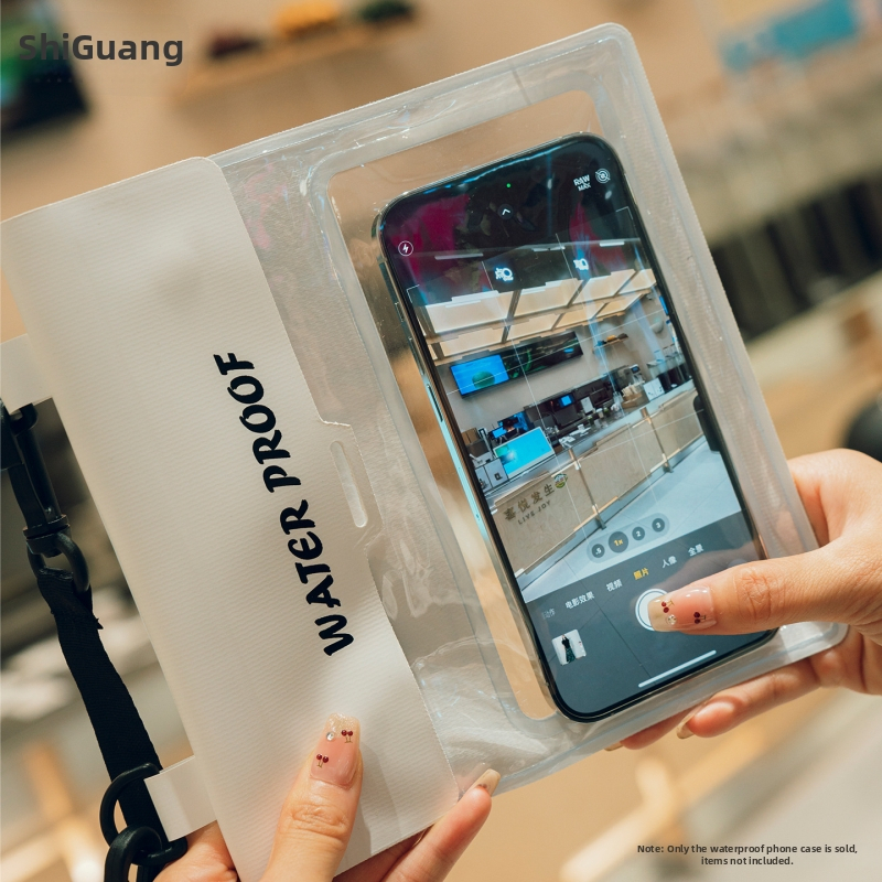 Vodootporna vrećica za telefon – PVC materijal, velika zapremina, otisak loga: Da, kompatibilno s data kabelom, mobilnim telefonom, USB flash pogonom, ključem, certifikat (za plivanje, putovanja, ronjenje, planinarenje)