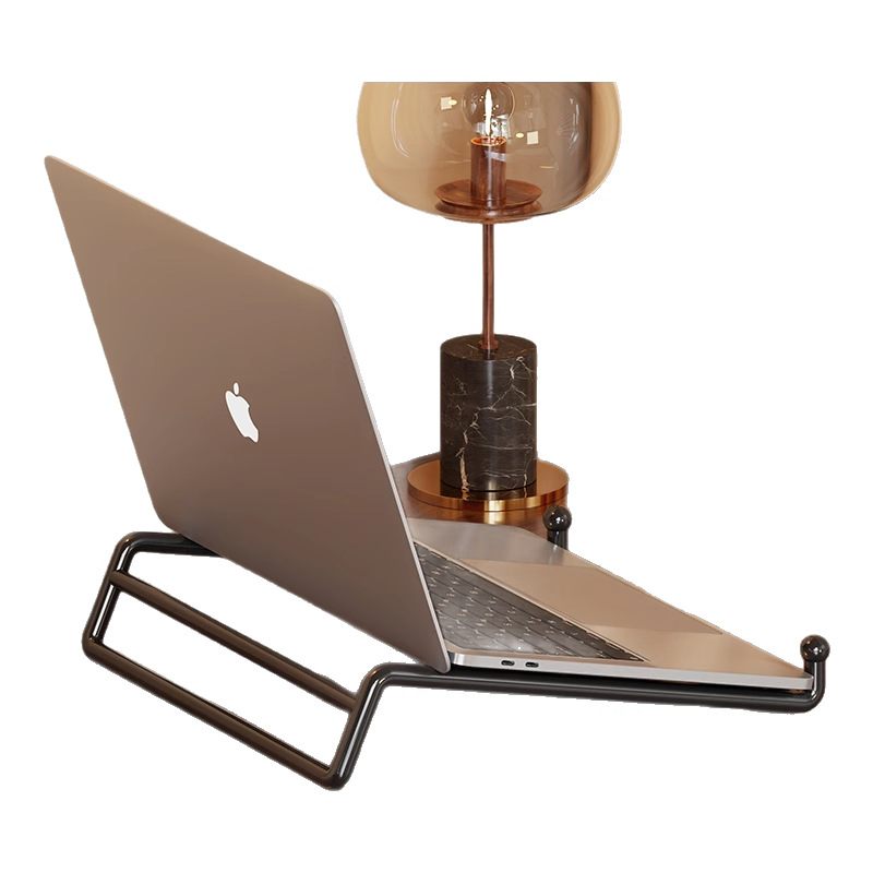 Suport pentru laptop, stație suspendată din metal, Material: fier art, Model: 2244333724306932224, Stil: de masă