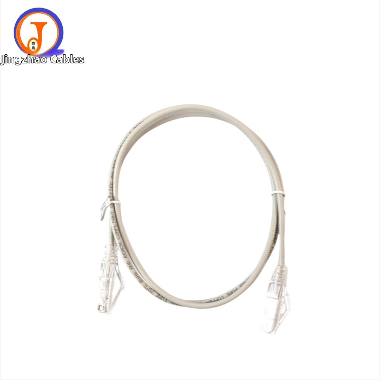 Cat6a Ethernet kabelis su LSZH apvalkalu, 1 Gbps, 28 AWG be deguonies vario, -40–70°C