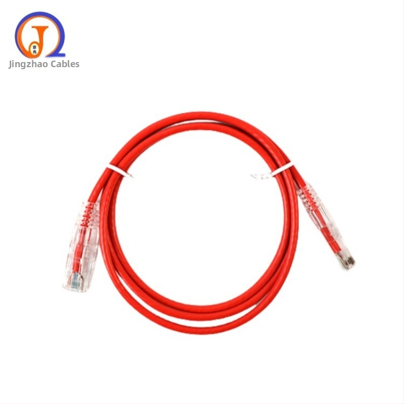 Cat6a Ethernet kabelis su LSZH apvalkalu, 1 Gbps, 28 AWG be deguonies vario, -40–70°C
