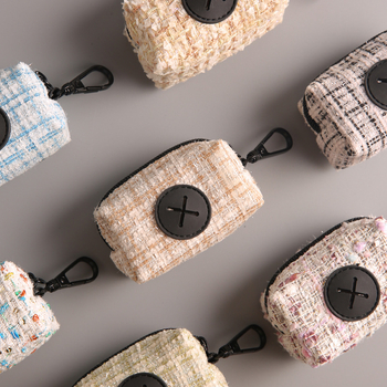 Διανεμητής σακουλών αποβλήτων κατοικίδίων και τσάντα αποθήκευσης σακουλών – τύπος με επίπεδο στόμιο, παχύς πολυεστέρας, Bomele