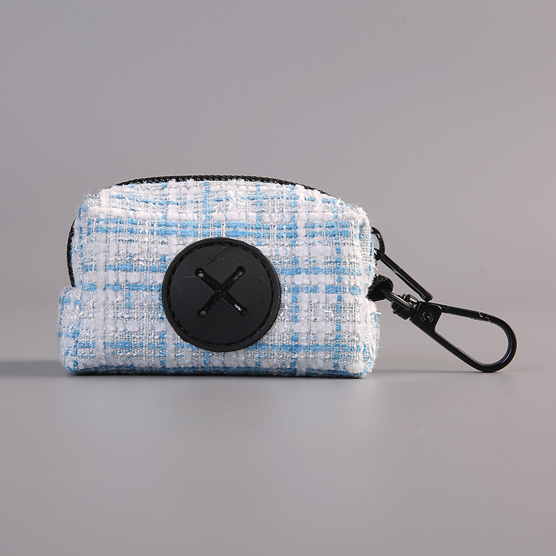 Διανεμητής σακουλών αποβλήτων κατοικίδίων και τσάντα αποθήκευσης σακουλών – τύπος με επίπεδο στόμιο, παχύς πολυεστέρας, Bomele