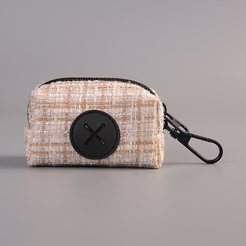 Διανεμητής σακουλών αποβλήτων κατοικίδίων και τσάντα αποθήκευσης σακουλών – τύπος με επίπεδο στόμιο, παχύς πολυεστέρας, Bomele