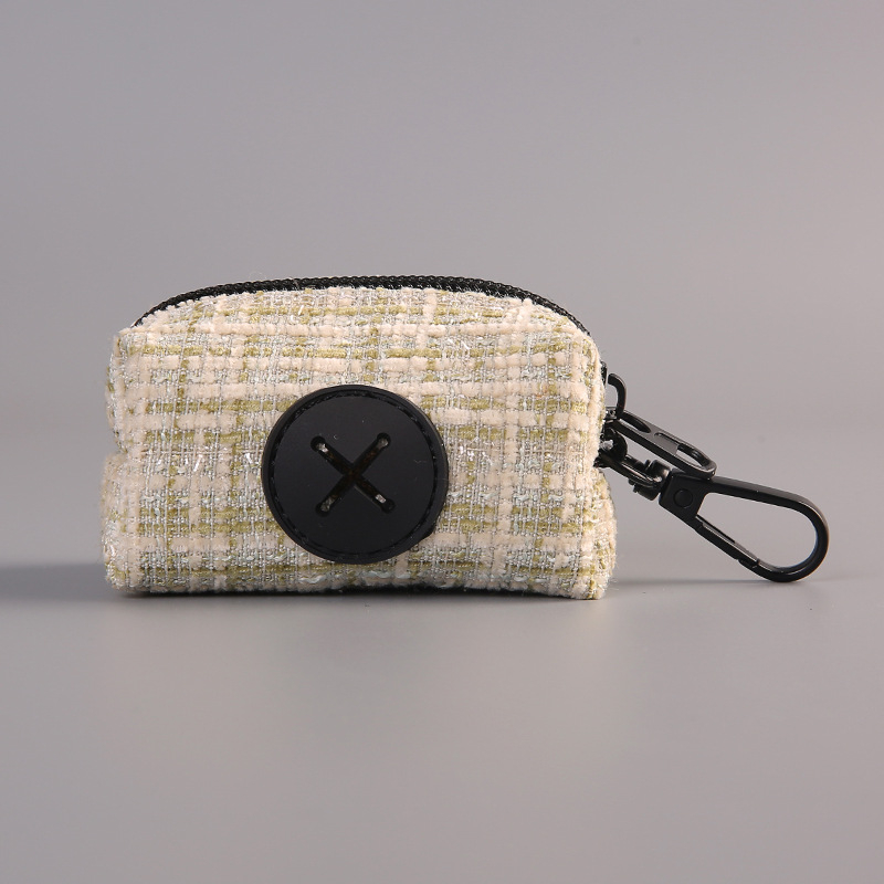 Διανεμητής σακουλών αποβλήτων κατοικίδίων και τσάντα αποθήκευσης σακουλών – τύπος με επίπεδο στόμιο, παχύς πολυεστέρας, Bomele