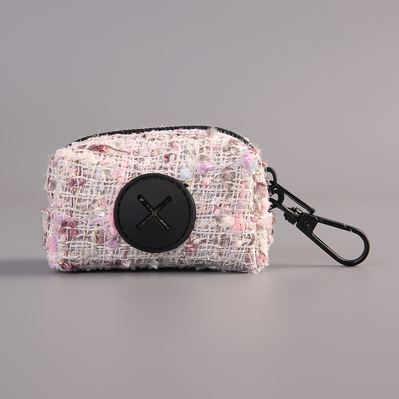 Διανεμητής σακουλών αποβλήτων κατοικίδίων και τσάντα αποθήκευσης σακουλών – τύπος με επίπεδο στόμιο, παχύς πολυεστέρας, Bomele