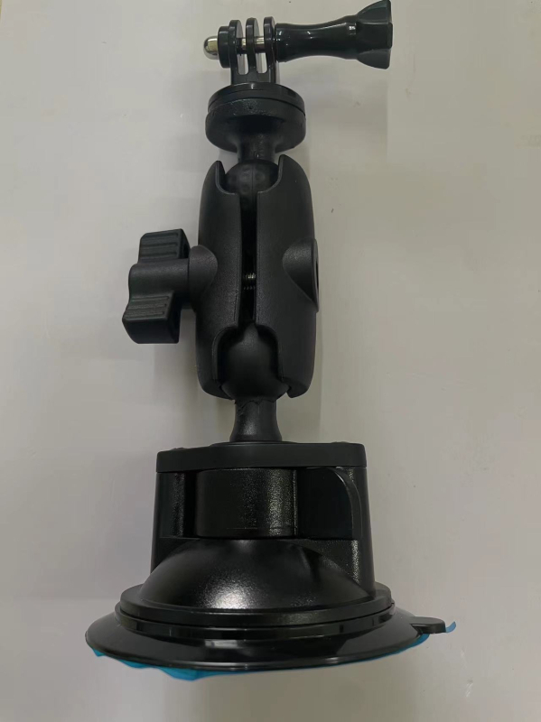 Držač za kameru s vakuum čašom za automobil i držač za telefon na staklu — univerzalno, 1/4 navoj, visokotemperaturni ABS+PE