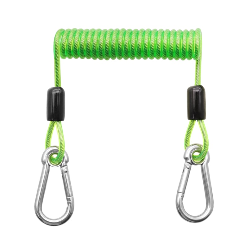 Guangmei Lanyard de siguranță din sârmă de oțel pentru pescuit marin, la stânci și la barcă, cablu anti-pierdere pentru camera de scufundări, lucru la înălțime