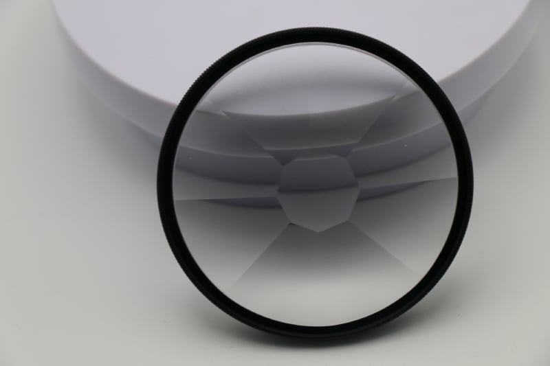 Nyolcszögletű tükörfiltr kamera számára, LJ23, bajonett 52–82 mm, okostelekhez, tiszta feldolgozás