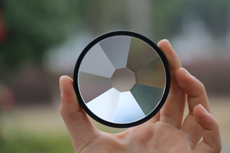 Nyolcszögletű tükörfiltr kamera számára, LJ23, bajonett 52–82 mm, okostelekhez, tiszta feldolgozás