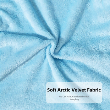 Kaķa apģērbs matu noņemšanai – korālais flīss materiāls, zīmols Meow Meaning