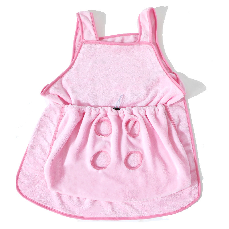 Kaķa apģērbs matu noņemšanai – korālais flīss materiāls, zīmols Meow Meaning