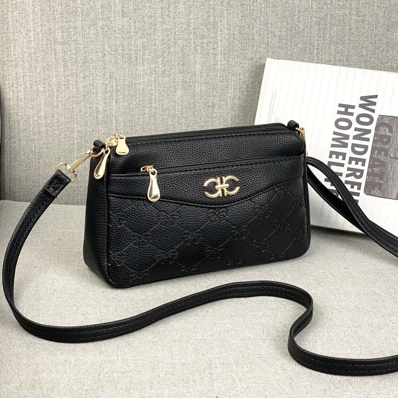 Ženska PU crossbody torba, urbani stil jednostavnosti, horizontalni kvadratni oblik, unutarnje pregrade: džep sa zatvaračem, džep za mobitel, džep za identifikacijsku karticu, laminirani džep, zatvaranje zipom