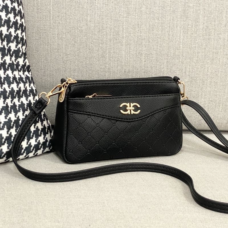 Ženska PU crossbody torba, urbani stil jednostavnosti, horizontalni kvadratni oblik, unutarnje pregrade: džep sa zatvaračem, džep za mobitel, džep za identifikacijsku karticu, laminirani džep, zatvaranje zipom
