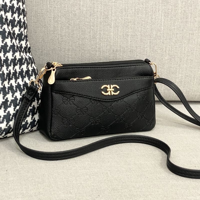 Ženska PU crossbody torba, urbani stil jednostavnosti, horizontalni kvadratni oblik, unutarnje pregrade: džep sa zatvaračem, džep za mobitel, džep za identifikacijsku karticu, laminirani džep, zatvaranje zipom