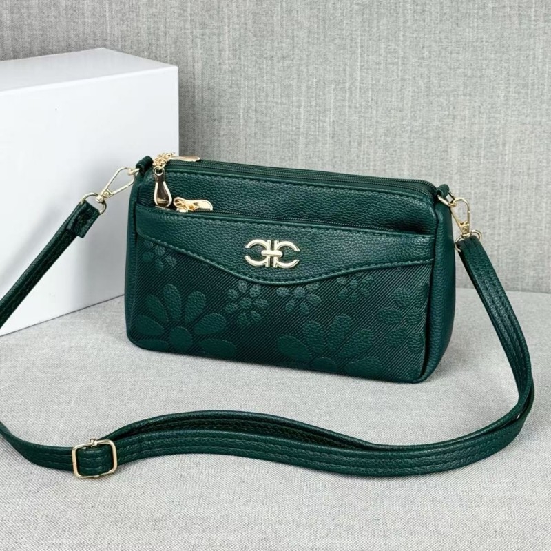 Ženska PU crossbody torba, urbani stil jednostavnosti, horizontalni kvadratni oblik, unutarnje pregrade: džep sa zatvaračem, džep za mobitel, džep za identifikacijsku karticu, laminirani džep, zatvaranje zipom