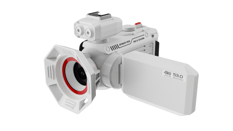 Viskas viename 4K WiFi kamera su 50x optiniu priartinimu, CMOS jutiklis, 3,0 colių LCD