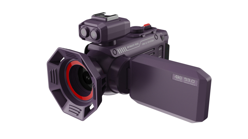 Viskas viename 4K WiFi kamera su 50x optiniu priartinimu, CMOS jutiklis, 3,0 colių LCD