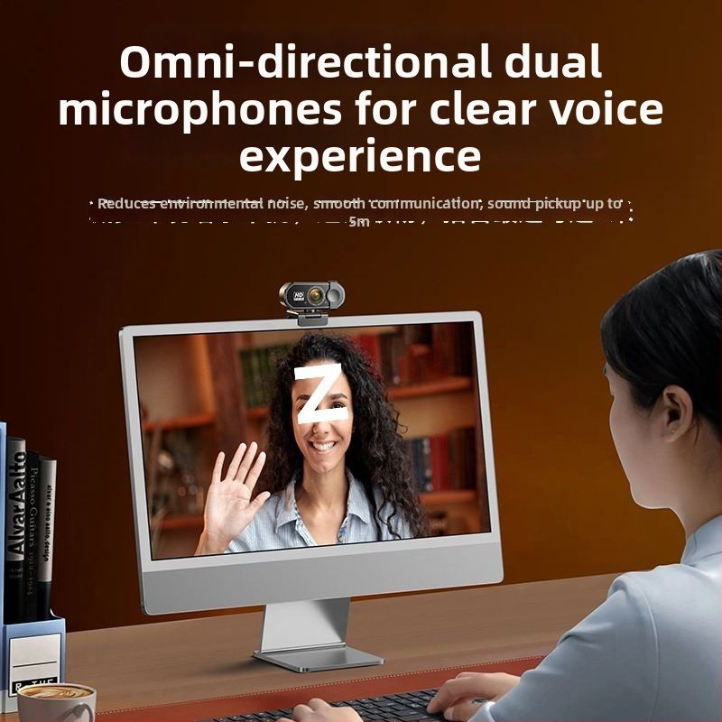 Inteliģenta PTZ kamera darbam pie datora ar 4K izšķirtspēju, 800k sensoru un USB 2.0 interfeisu