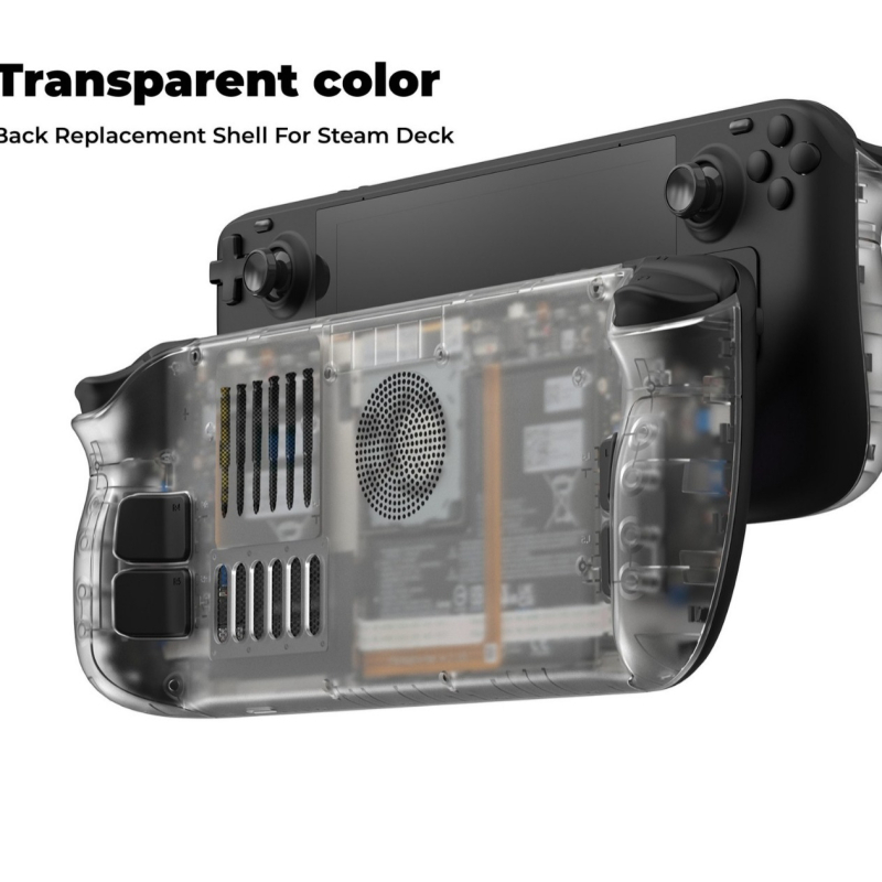 Zaštitni stražnji kućište za Steam Deck OLED s hlađenjem i zaštitom od prašine (Model KLSD004)