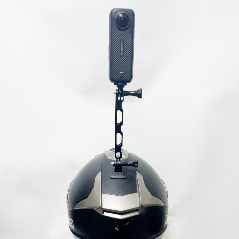 GP24 Tijă de extindere universală din aliaj de aluminiu pentru montarea camerei pe bicicletă (set de 3 piese, logo disponibil)