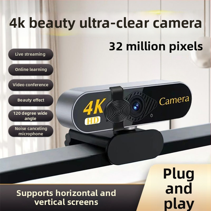 Išmani PTZ kamera staliniam kompiuteriui, 4K raiška, 800K jutiklis, USB 2.0