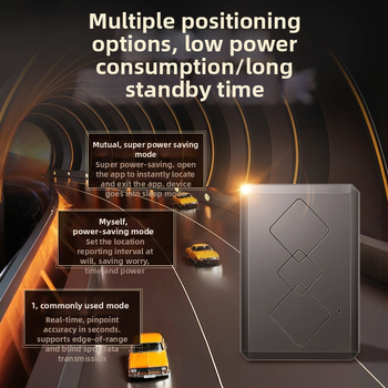 Globalni inteligentni GPS locator za automobil, prtljagu i kućne ljubimce – protiv krađe, satelitsko praćenje; preciznost 5 m; alarmni načini: vibracije, geofence, prekoračenje brzine; baterija 120–960 h; 2G magnetski lokator s GSM/GPS antenom