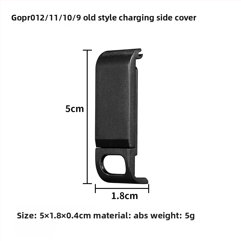 GoPro 10/11/12/13 пластмасова рамка за защита с капак на батерията – PA материал; включва рамка, база, дълги винтове, капак на лещата, капак на батерията; опаковка включена; съвместима с GoPro 9