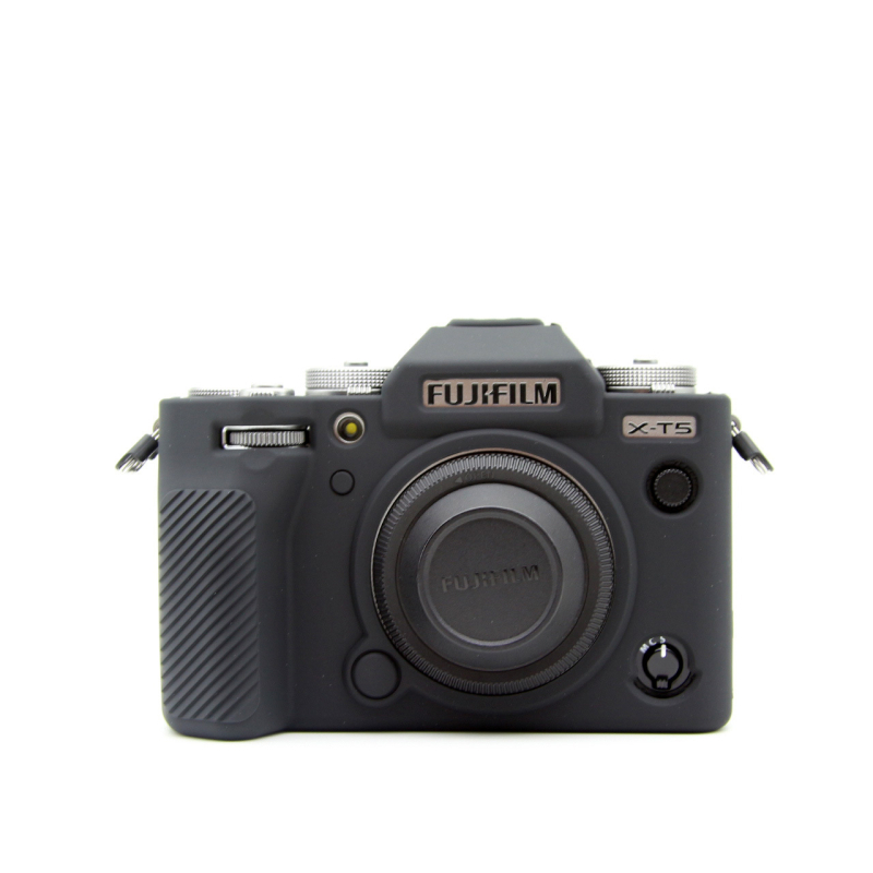 Силиконов калъф за Fuji XT5 – защита срещу износване и удари; материал: силикон; съвместимост: Fuji XT5; комплект: 1 бр.