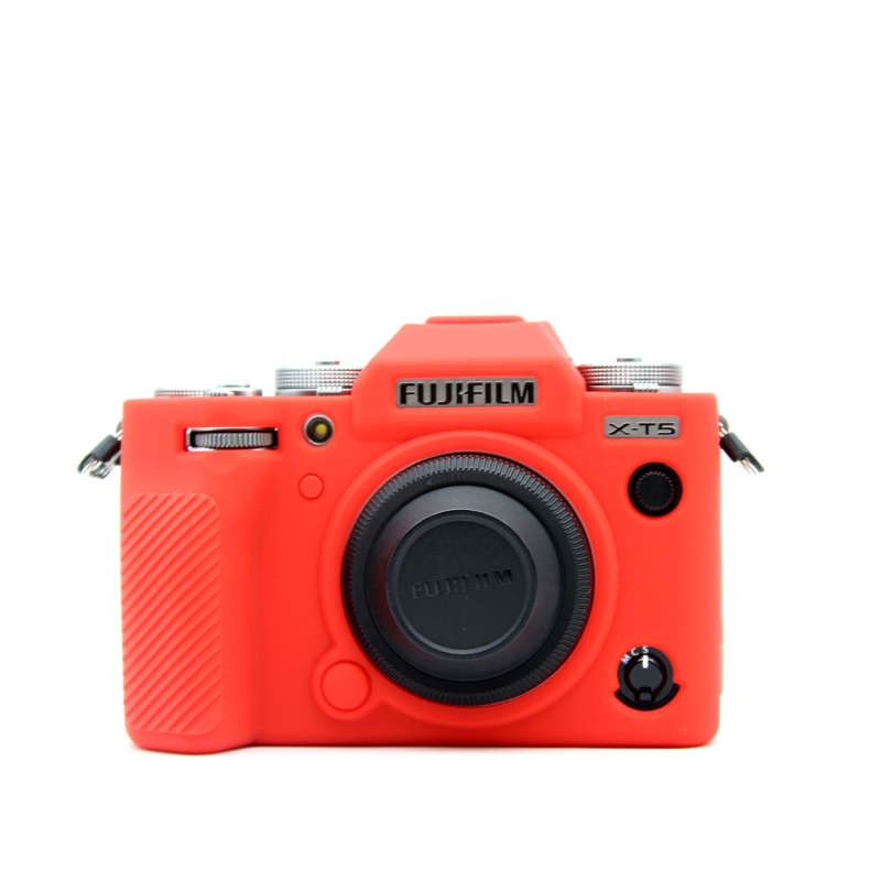Силиконов калъф за Fuji XT5 – защита срещу износване и удари; материал: силикон; съвместимост: Fuji XT5; комплект: 1 бр.