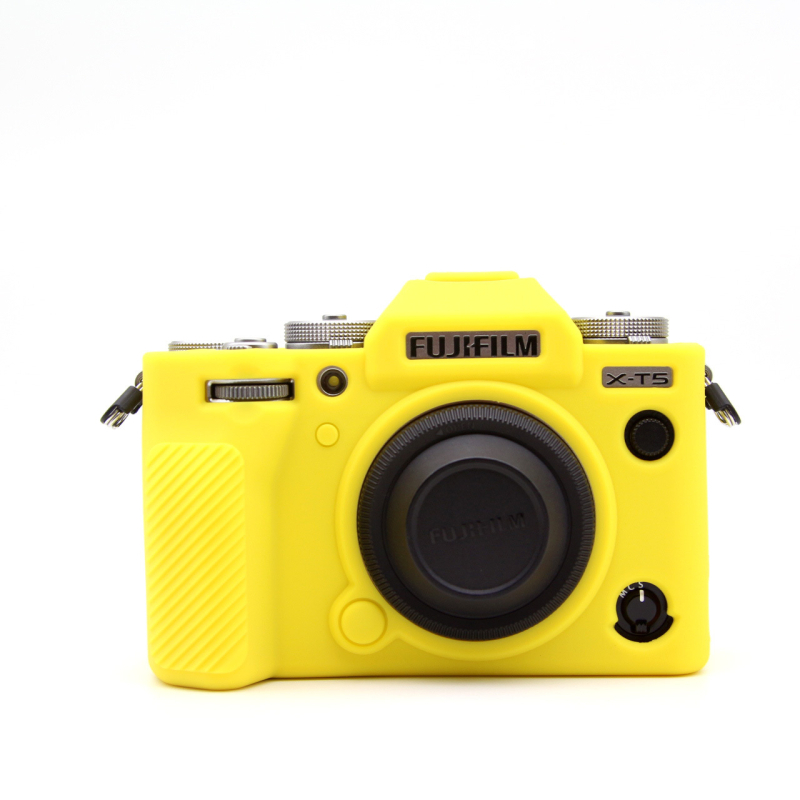 Силиконов калъф за Fuji XT5 – защита срещу износване и удари; материал: силикон; съвместимост: Fuji XT5; комплект: 1 бр.