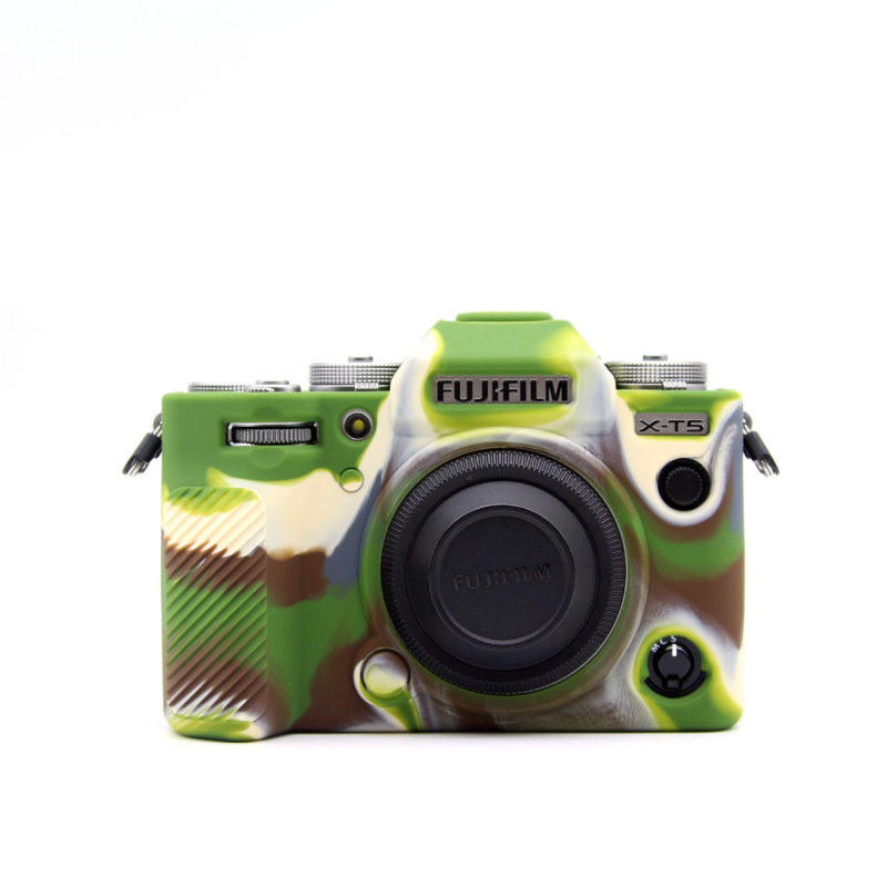 Силиконов калъф за Fuji XT5 – защита срещу износване и удари; материал: силикон; съвместимост: Fuji XT5; комплект: 1 бр.