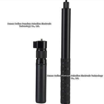 Trepied cu mâner rotativ din aliaj de aluminiu, extensie pentru camere Insta360 și camere panoramice DJI, model Zd-0258, 4 secțiuni, sarcină maximă până la 2 kg