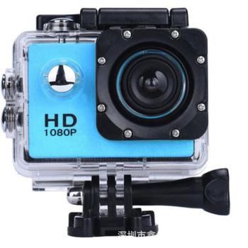 SJ5000 шлем камера за спорт - 1080P HD, 2.0-инчов LCD, TF карта за съхранение, живот на батерията 1,5 ч.