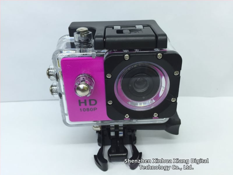 SJ5000 шлем камера за спорт - 1080P HD, 2.0-инчов LCD, TF карта за съхранение, живот на батерията 1,5 ч.