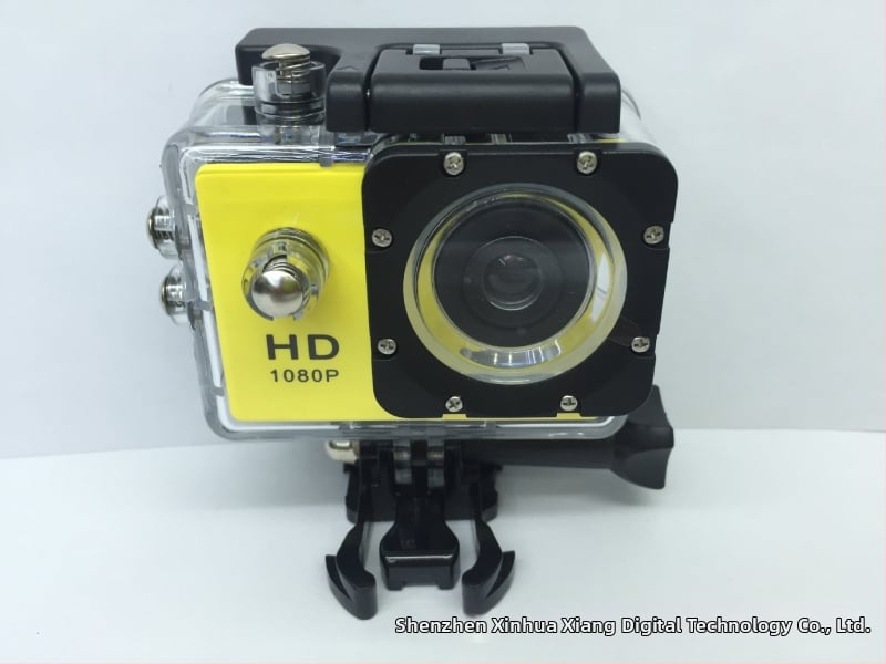 SJ5000 шлем камера за спорт - 1080P HD, 2.0-инчов LCD, TF карта за съхранение, живот на батерията 1,5 ч.