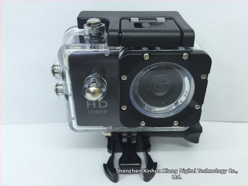 SJ5000 шлем камера за спорт - 1080P HD, 2.0-инчов LCD, TF карта за съхранение, живот на батерията 1,5 ч.