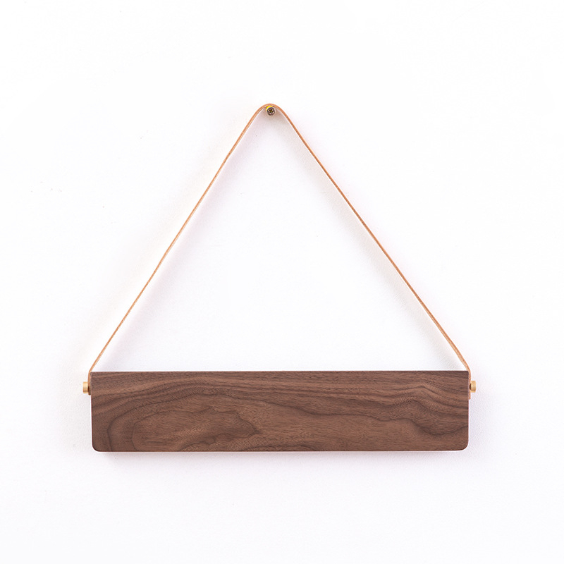 Подпора за китката за клавиатура и мишка — масивно дърво, прост стил, едностранна