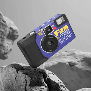 Cameră foto de unică utilizare, cu ochi mari, model retro 135, corp ABS, 5–12 MP, memorie încorporată, autonomie baterie peste 5 ore