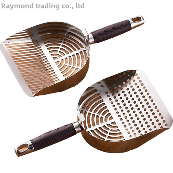 Lingură pentru nisip de pisică – design îngroșat, găuri fine, plastic durabil; brand Piece; pentru alte aplicații