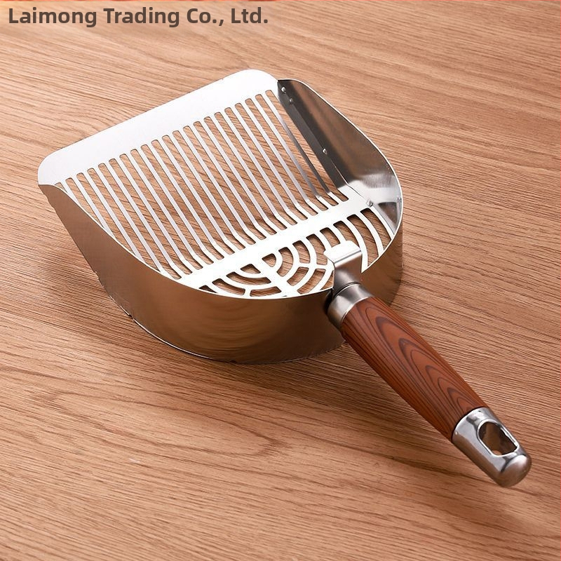 Lingură pentru nisip de pisică – design îngroșat, găuri fine, plastic durabil; brand Piece; pentru alte aplicații